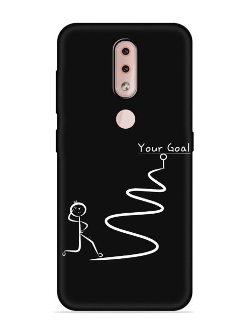 Your Goal Embossed Soft Silicone Case for Nokia 4.2