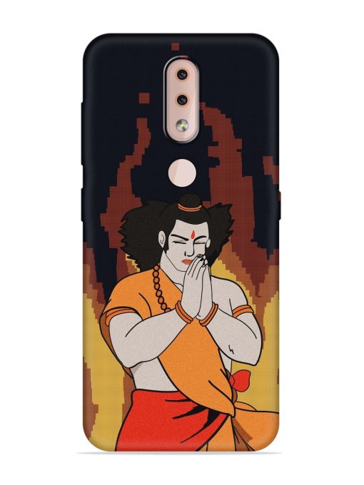 Shree Ram Vector Embossed Soft Silicone Case for Nokia 4.2