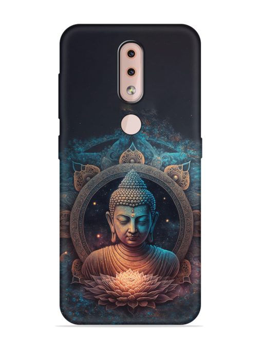 Gautam Buddha Embossed Soft Silicone Case for Nokia 4.2 Zapvi