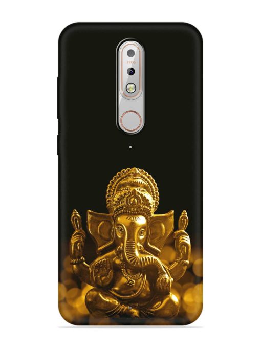 Lord Ganesha Indian Festival Embossed Soft Silicone Case for Nokia 5.1 Plus Zapvi