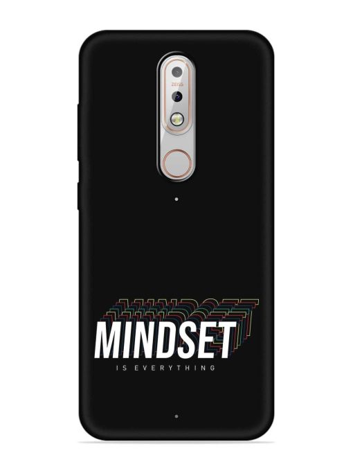 Mindset Everything Slogan Embossed Soft Silicone Case for Nokia 5.1 Plus Zapvi