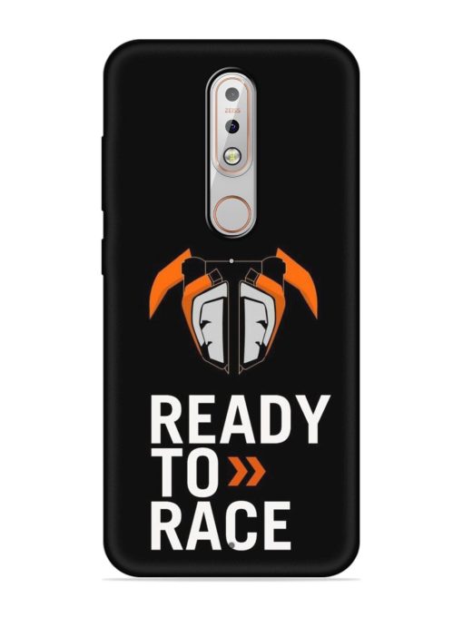 Ready To Race Embossed Soft Silicone Case for Nokia 5.1 Plus Zapvi