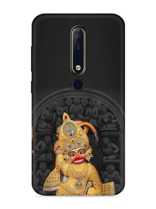 Indian Gold Hanuman Embossed Soft Silicone Case for Nokia 6.1