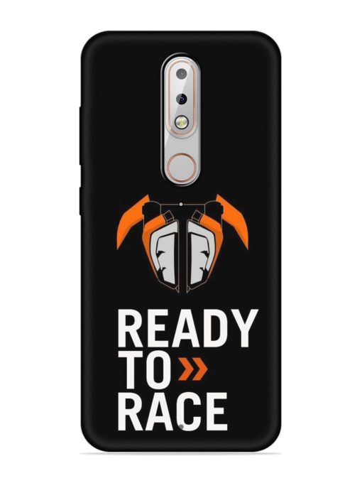 Ready To Race Embossed Soft Silicone Case for Nokia 6.1 Plus Zapvi