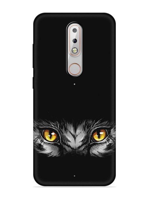 Scary Eye Embossed Soft Silicone Case for Nokia 6.1 Plus Zapvi