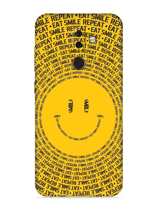 Smiley Embossed Soft Silicone Case for Nokia 7 Zapvi