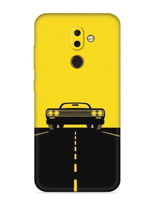 Classic Car Embossed Soft Silicone Case for Nokia 7