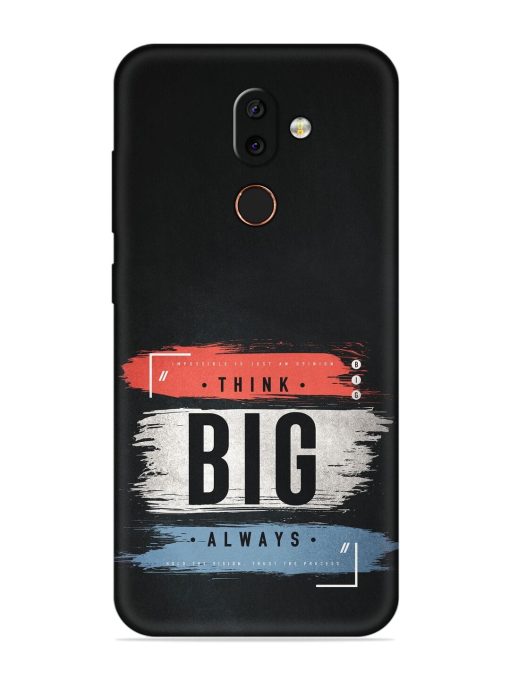 Think Big Always Embossed Soft Silicone Case for Nokia 7