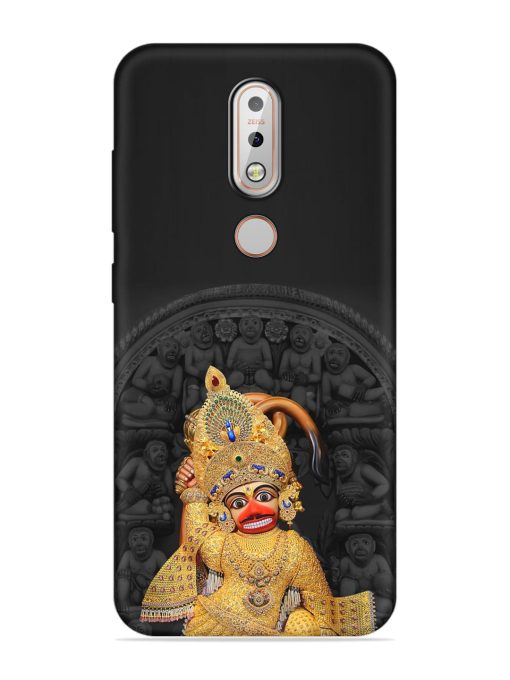 Indian Gold Hanuman Embossed Soft Silicone Case for Nokia 7.1 Zapvi