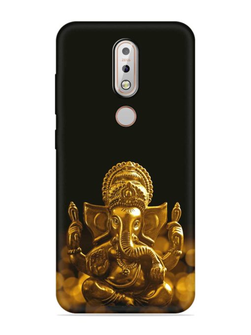 Lord Ganesha Indian Festival Embossed Soft Silicone Case for Nokia 7.1 Zapvi