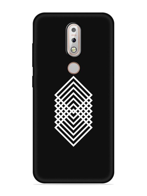 Faay Art Embossed Soft Silicone Case for Nokia 7.1 Zapvi