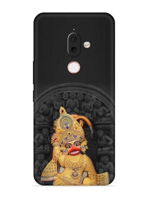 Indian Gold Hanuman Embossed Soft Silicone Case for Nokia 7.1 Plus Zapvi