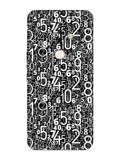 Many Numbers Different Embossed Soft Silicone Case for Nokia 7.1 Plus