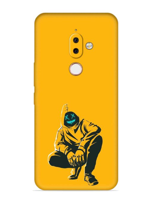 Xo Xo Swag Embossed Soft Silicone Case for Nokia 7.1 Plus Zapvi