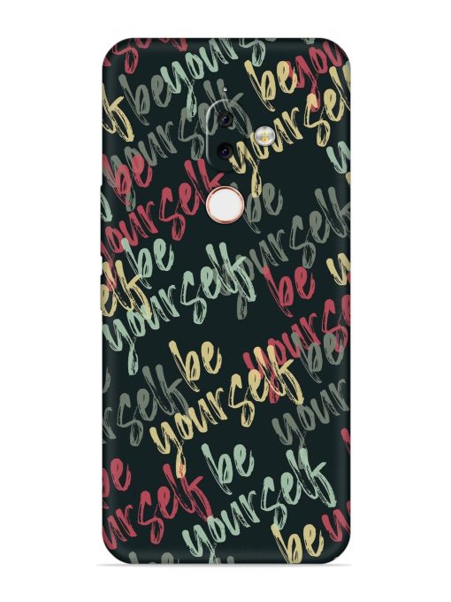 Yourself Seamless Embossed Soft Silicone Case for Nokia 7.1 Plus Zapvi