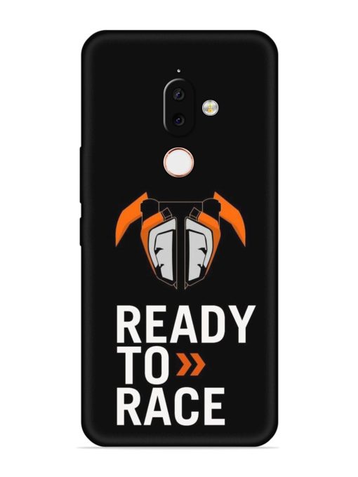 Ready To Race Embossed Soft Silicone Case for Nokia 7.1 Plus Zapvi