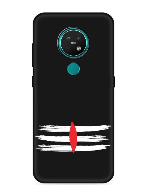 Mahadev Tilak Vector Embossed Soft Silicone Case for Nokia 7.2 Zapvi