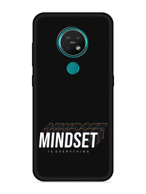 Mindset Everything Slogan Embossed Soft Silicone Case for Nokia 7.2