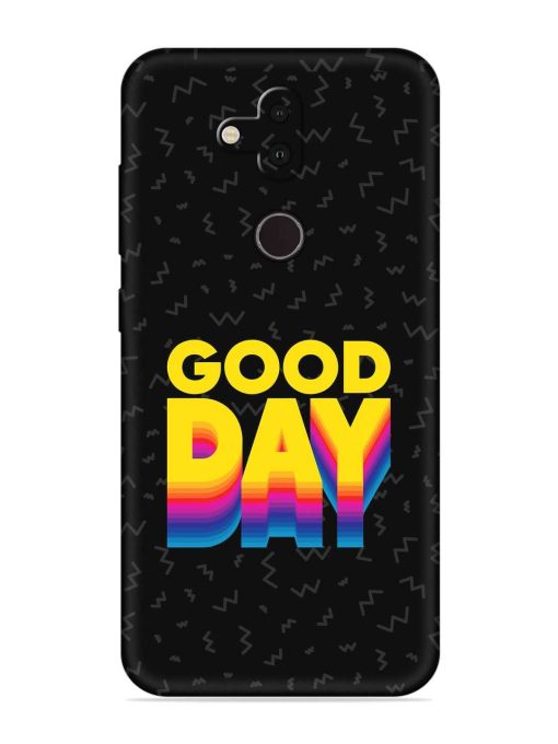 Good Day Embossed Soft Silicone Case for Nokia 8.1 Zapvi