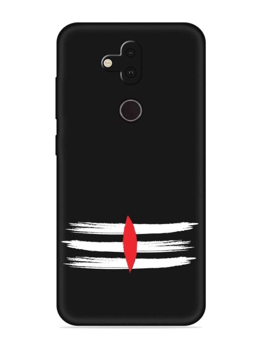 Mahadev Tilak Vector Embossed Soft Silicone Case for Nokia 8.1 Zapvi