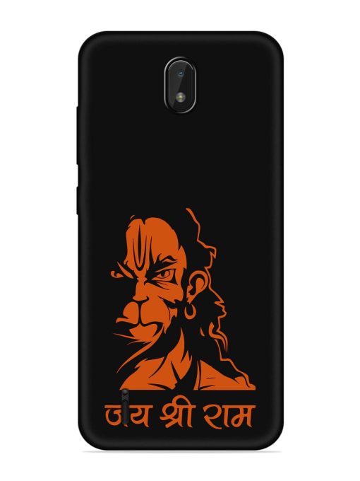 Angry Hanuman Embossed Soft Silicone Case for Nokia C01 Plus Zapvi