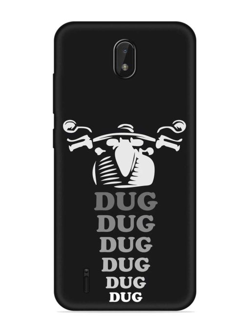 Dug Dug Dug Embossed Soft Silicone Case for Nokia C01 Plus Zapvi