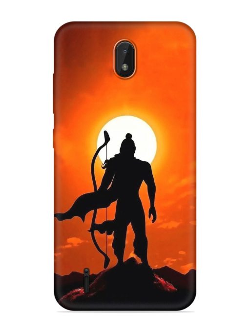 Shree Ram Embossed Soft Silicone Case for Nokia C01 Plus