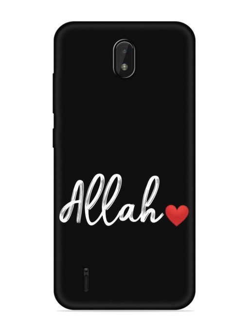 Allah Embossed Soft Silicone Case for Nokia C01 Plus Zapvi