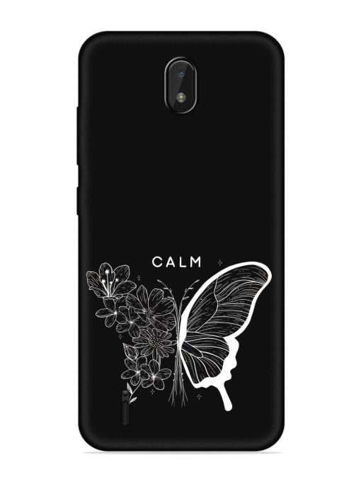 Calm Embossed Soft Silicone Case for Nokia C01 Plus Zapvi