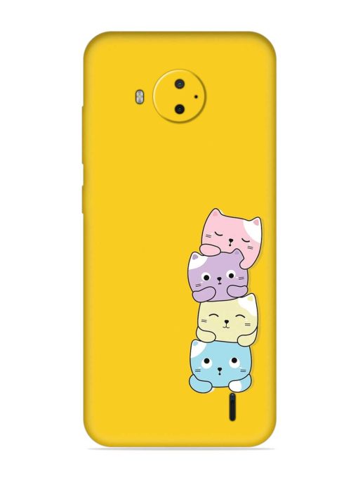 Cartoon Anime Embossed Soft Silicone Case for Nokia C20 Plus Zapvi