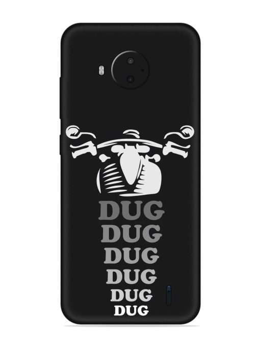 Dug Dug Dug Embossed Soft Silicone Case for Nokia C20 Plus Zapvi