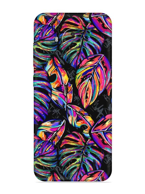 Tropical Seamless Vector Embossed Soft Silicone Case for Nokia C20 Plus Zapvi