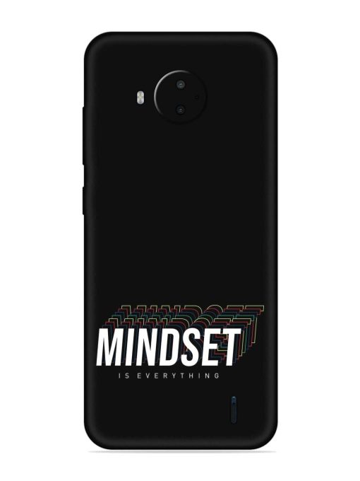 Mindset Everything Slogan Embossed Soft Silicone Case for Nokia C20 Plus Zapvi