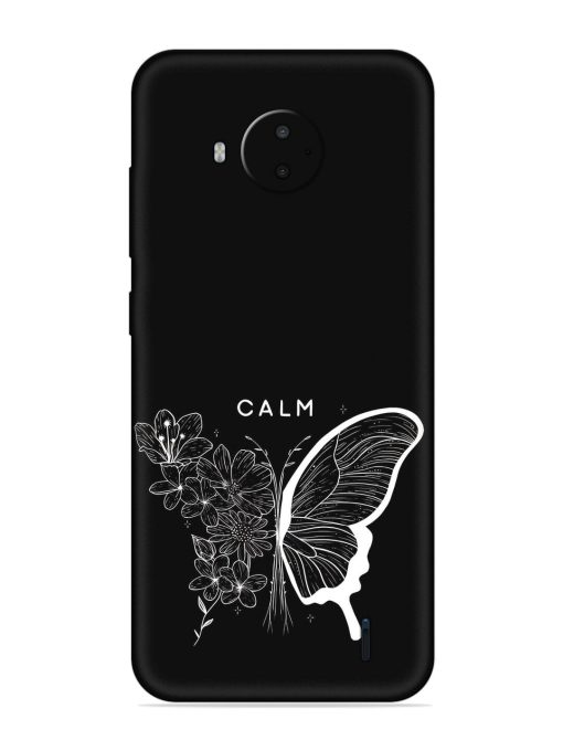 Calm Embossed Soft Silicone Case for Nokia C20 Plus Zapvi