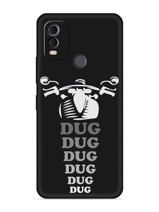 Dug Dug Dug Embossed Soft Silicone Case for Nokia C22 Zapvi