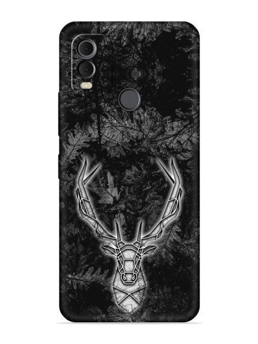 Ancient Deer Embossed Soft Silicone Case for Nokia C22 Zapvi