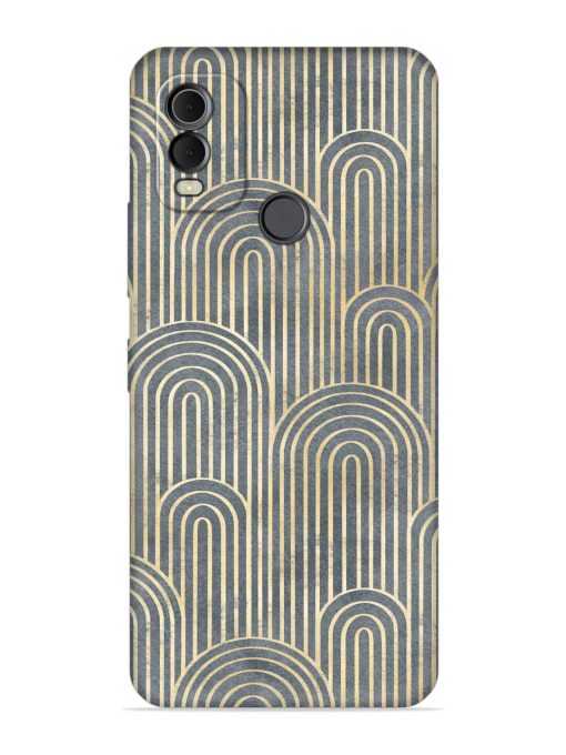 Art Deco Style Embossed Soft Silicone Case for Nokia C22 Zapvi