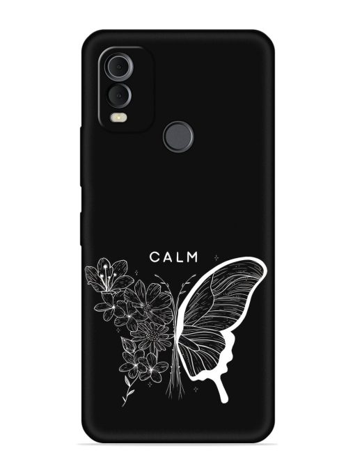 Calm Embossed Soft Silicone Case for Nokia C22 Zapvi