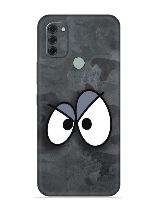 Big Eyes Night Mode Embossed Soft Silicone Case for Nokia C31 Zapvi