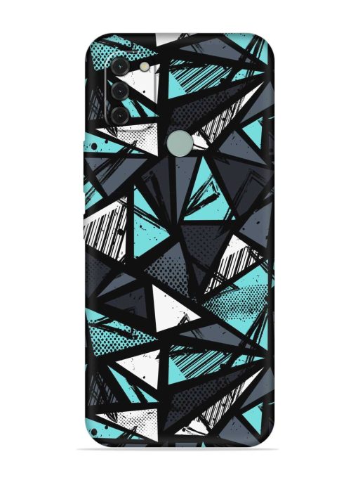 Abstract Seamless Embossed Soft Silicone Case for Nokia C31 Zapvi