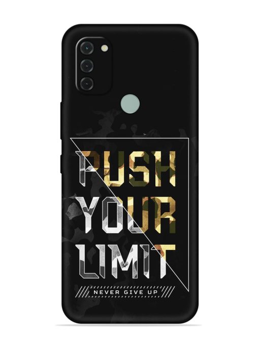 Push Your Limits Embossed Soft Silicone Case for Nokia C31 Zapvi