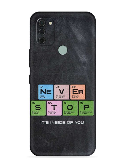 Never Stop It'S Inside Of You Embossed Soft Silicone Case for Nokia C31 Zapvi