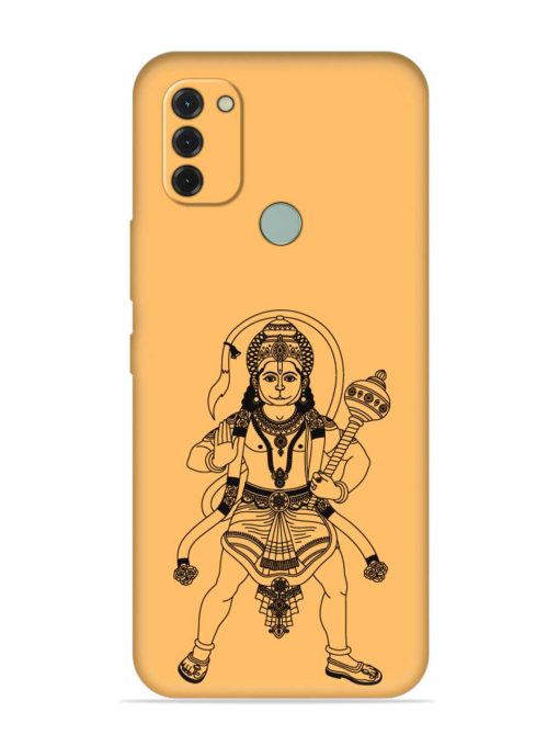 Indian God Hanuman Embossed Soft Silicone Case for Nokia C31