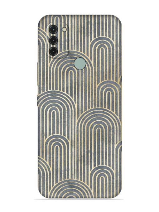 Art Deco Style Embossed Soft Silicone Case for Nokia C31 Zapvi