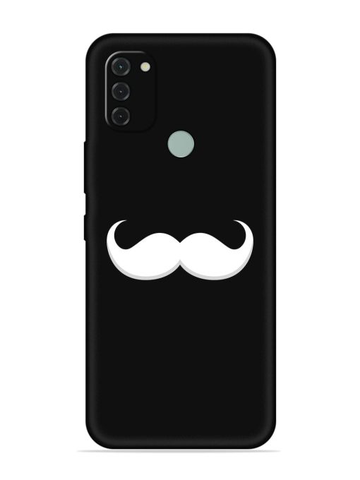 Mustache Vector Embossed Soft Silicone Case for Nokia C31 Zapvi