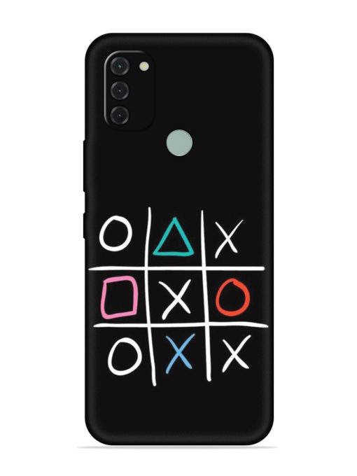 Super Neon Tic-Tac-Toe Embossed Soft Silicone Case for Nokia C31