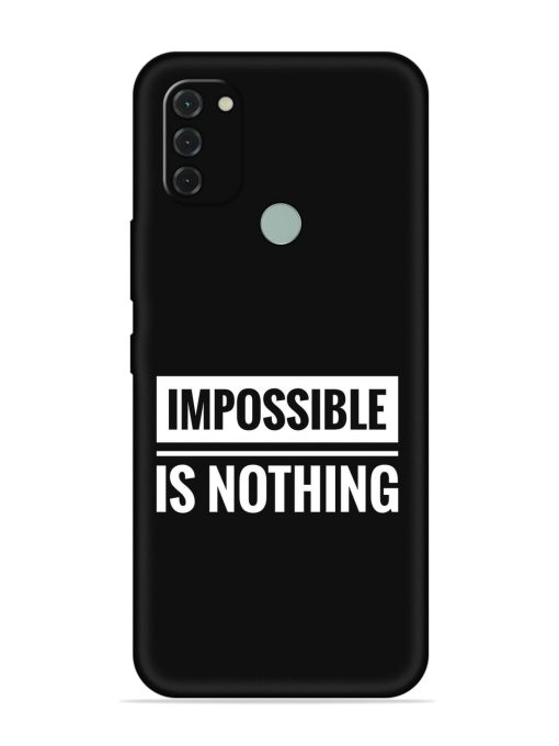 Impossible Is Nothing Embossed Soft Silicone Case for Nokia C31 Zapvi