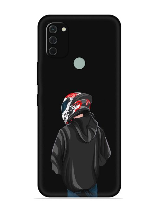 Motorcycle Rider Embossed Soft Silicone Case for Nokia C31 Zapvi