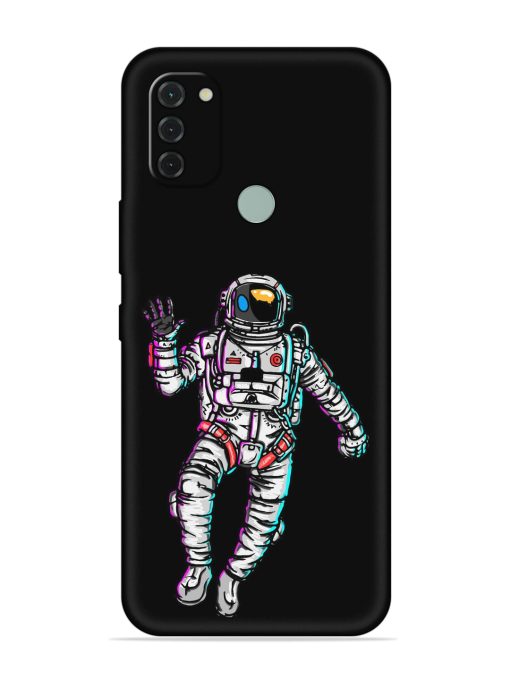 Spaceman Embossed Soft Silicone Case for Nokia C31 Zapvi