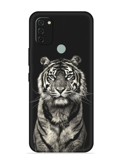 Tiger Art Embossed Soft Silicone Case for Nokia C31 Zapvi